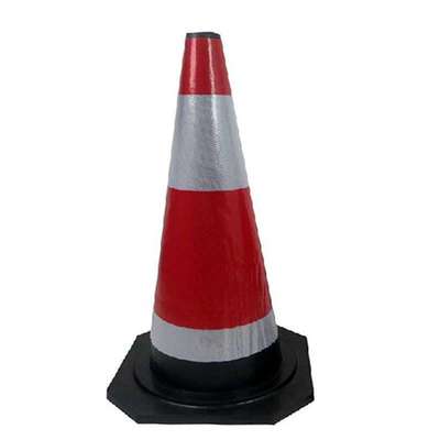 謀福 70CM反光路錐 橡膠路錐 塑料路錐 路障錐 雪糕筒桶 交通錐桶 交通設施 70cm橡膠反光路錐 宏興家具五金 【價格 圖片 品牌 報價】-蘇寧易購